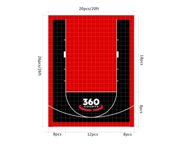 360 Courts 20x26 - Rymar USA